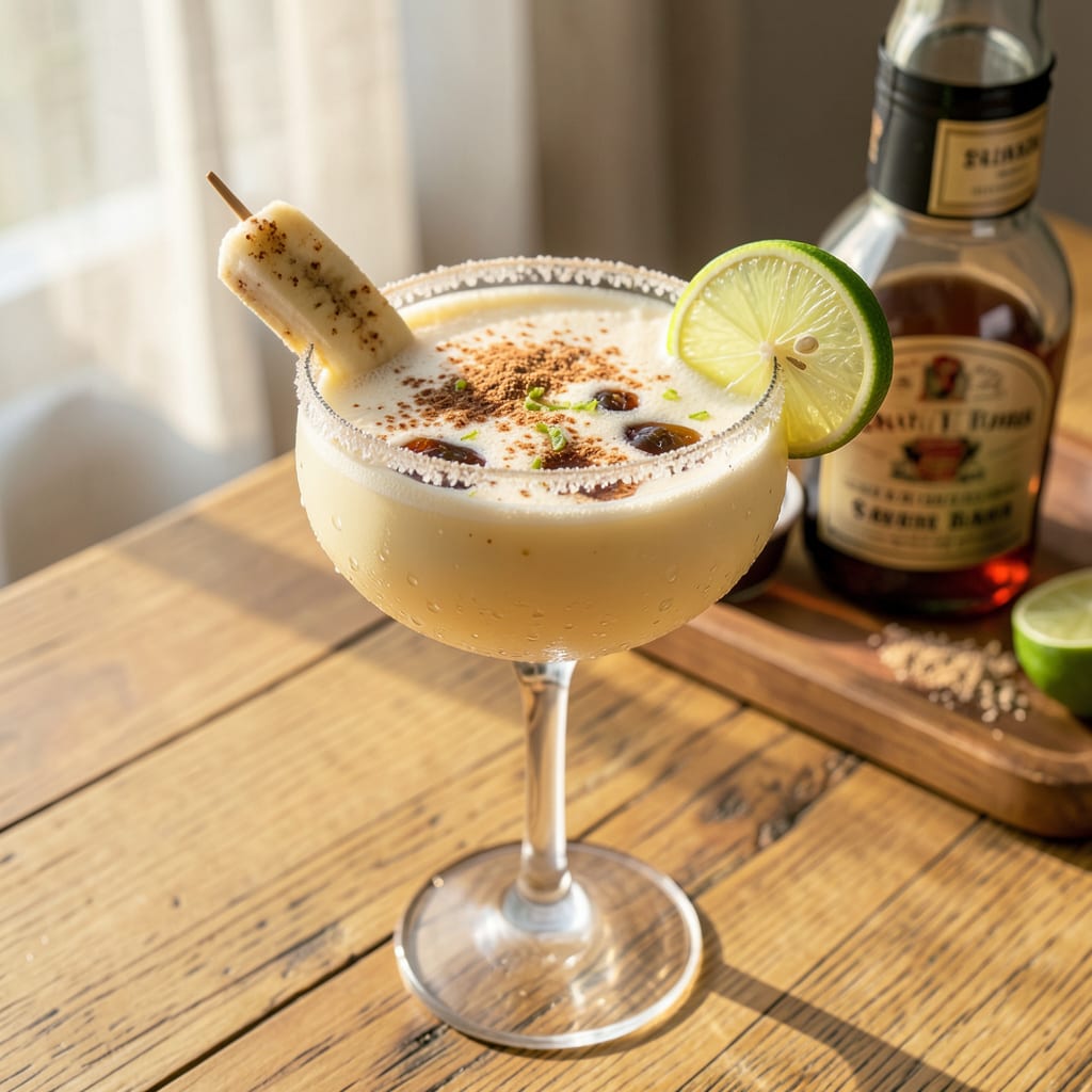 st thomas banana daiquiri recipe detailed visual guide
