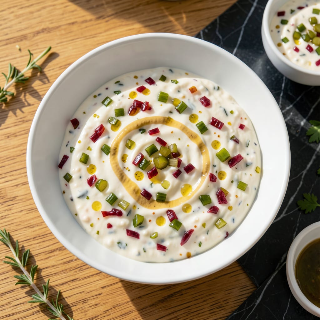 tartar sauce recipe with relish example with annotations