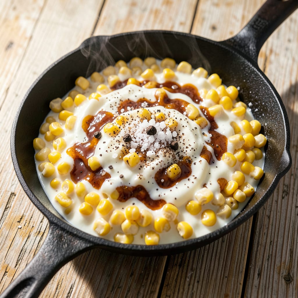Terry Black's Creamed Corn Recipe: Austin BBQ Pit Style Sweetness detailed visual guide