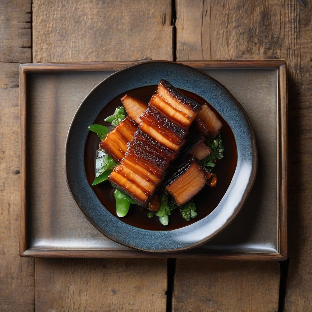 Comprehensive thin pork belly recipe visual reference