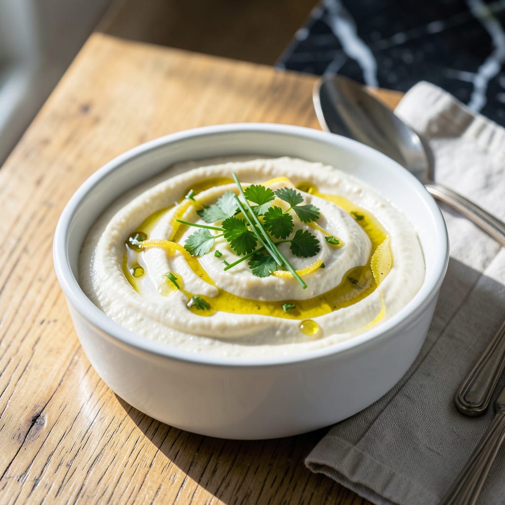 Toby's Tofu Pate Recipe: Silky Spread With Fresh Herb Brightness example with annotations