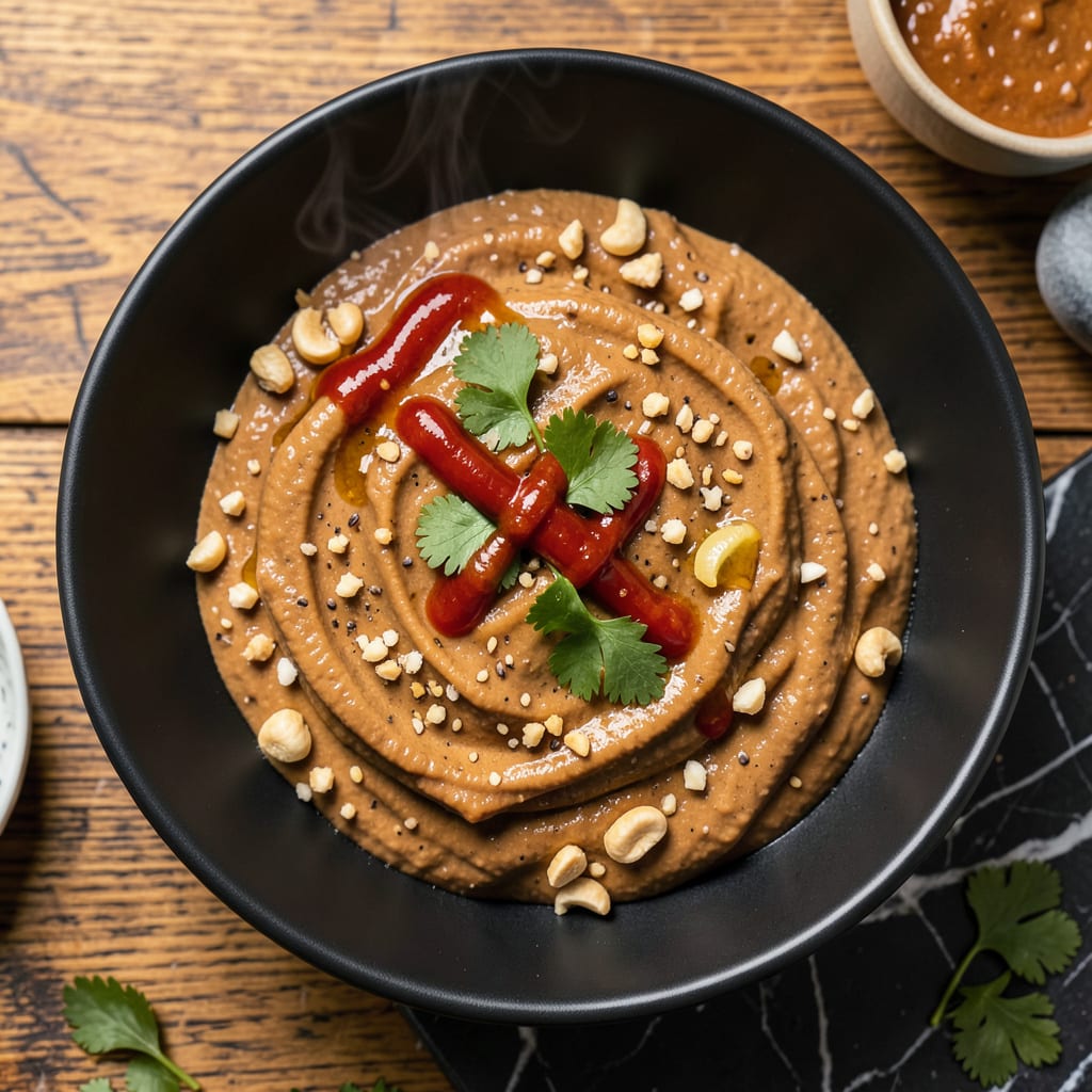 Trader Joe's Asian Style Spicy Peanut Vinaigrette Recipe: Tangy Nutty Dressing for Salads detailed visual guide
