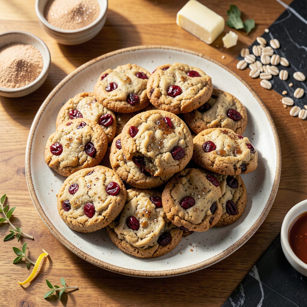 Visual representation of Trader Joe's Oatmeal Cranberry Dunkers Recipe: Chewy Bites With Tart Cranberry Bursts