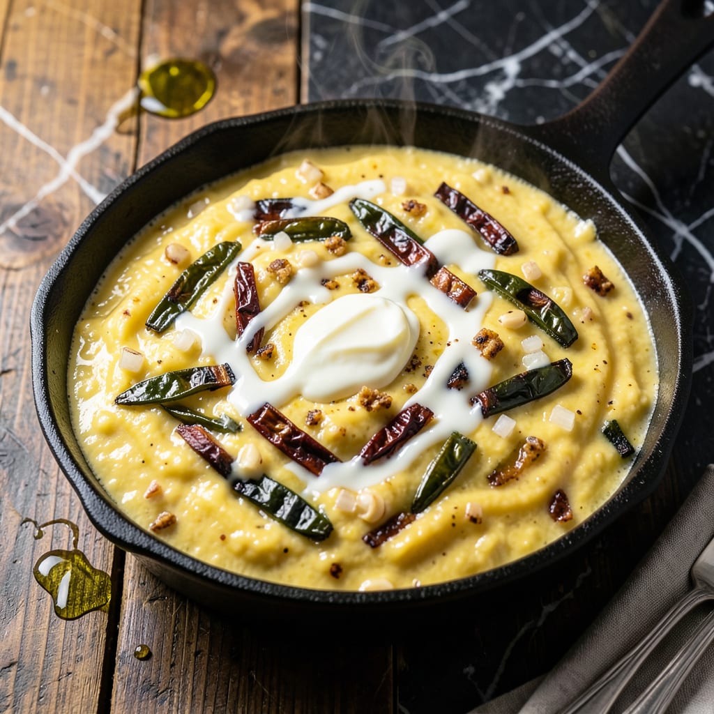 Comprehensive Uncle Julio's Queso Recipe: Velvety Melted Cheese with Roasted Poblanos visual reference