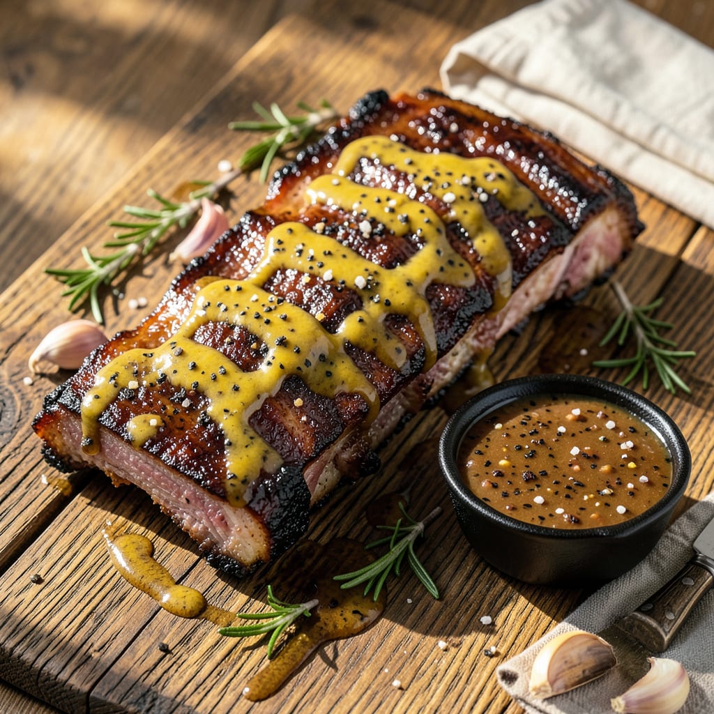 US 31 BBQ Recipe: Alabama Style White Sauce for Smoky Ribs example with annotations