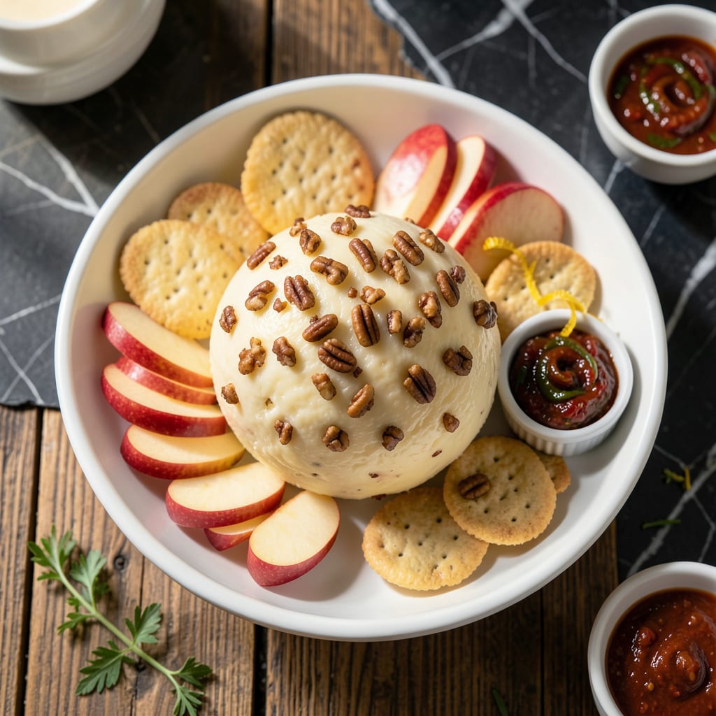 Complete Velveeta Cheese Ball Recipe: Crowd Pleasing Party Appetizer overview image