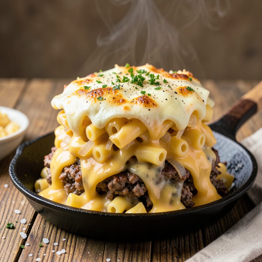 Complete velveeta hamburger helper recipe overview image