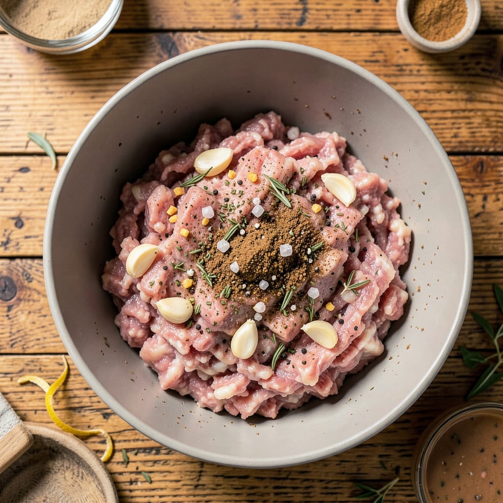 Verboort Sausage Recipe: Smoky Dutch Inspired Links for Breakfast or Dinner example with annotations