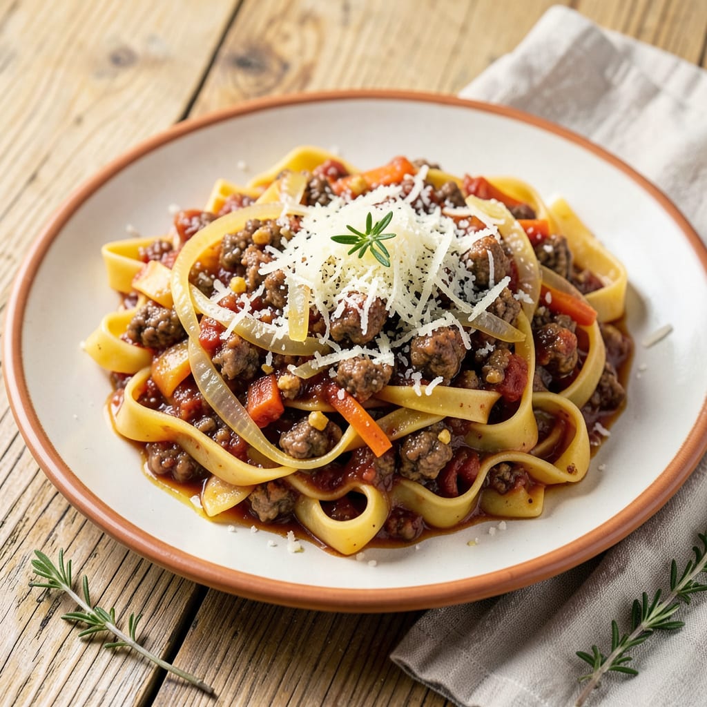 Comprehensive Vincenzo's Plate Bolognese Recipe: Slow Simmered Meat Sauce With Rich Depth visual reference