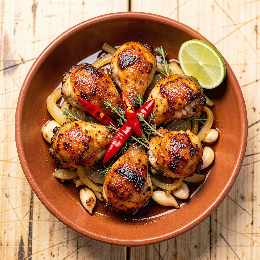 Visual representation of Walkerswood Jerk Chicken Recipe: Caribbean Heat With Authentic Flavor