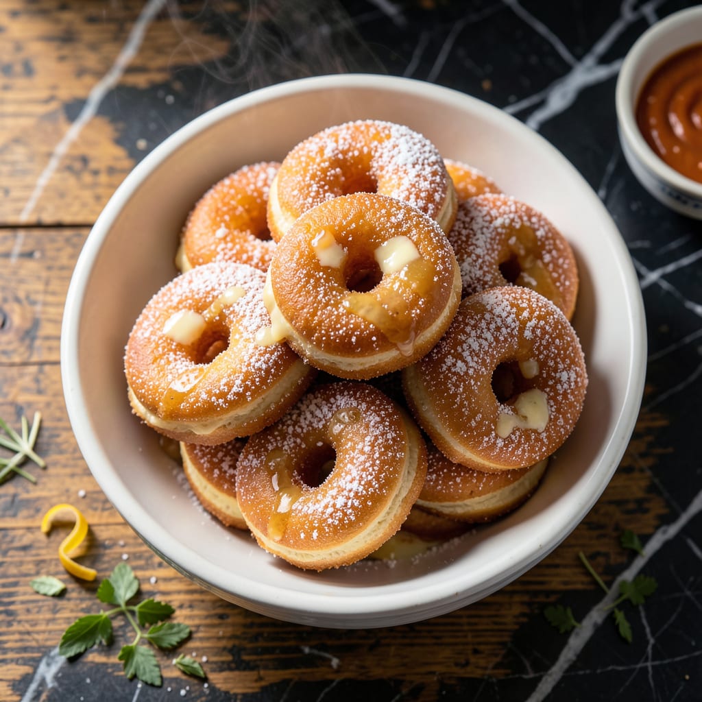 warm italian donuts olive garden recipe example with annotations
