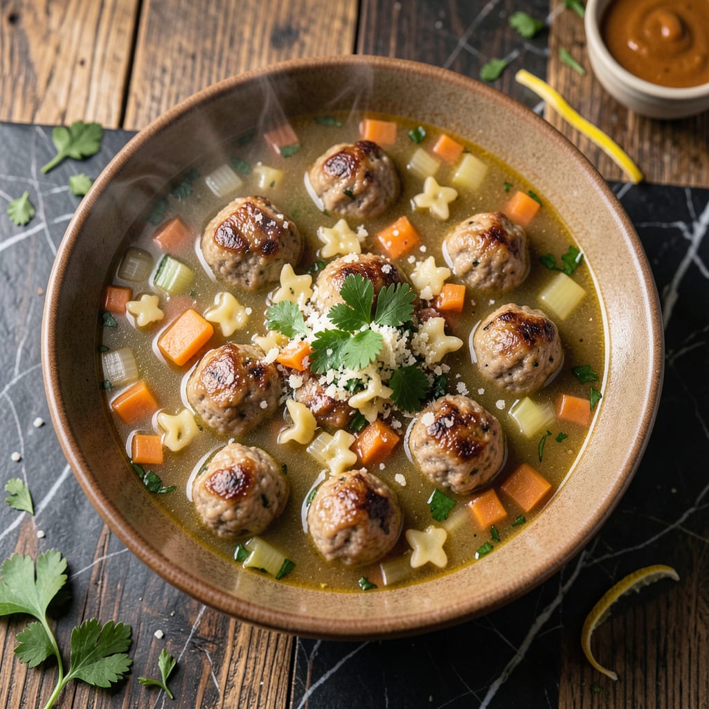 wegmans italian wedding soup recipe example with annotations