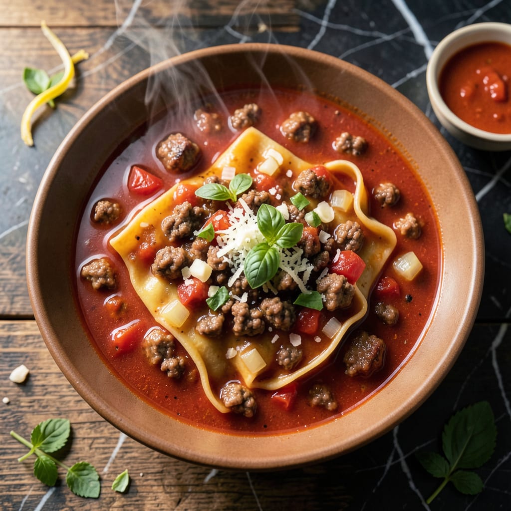 wegmans lasagna soup recipe detailed visual guide
