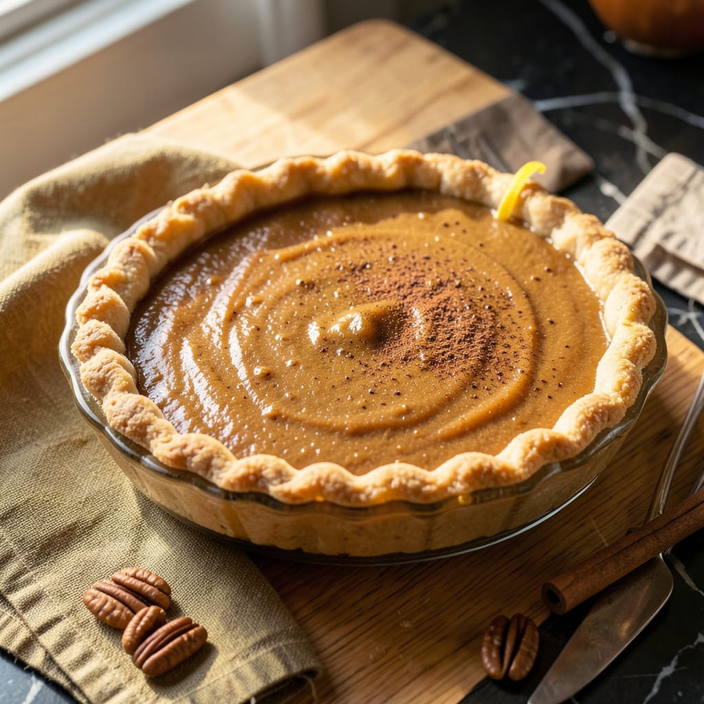 Wegmans Pumpkin Pie Recipe: Spiced Custard in a Flaky Crust detailed visual guide