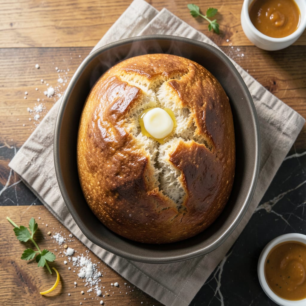 Visual representation of Welbilt Bread Machine Recipe: Hands Free Homemade Loaf