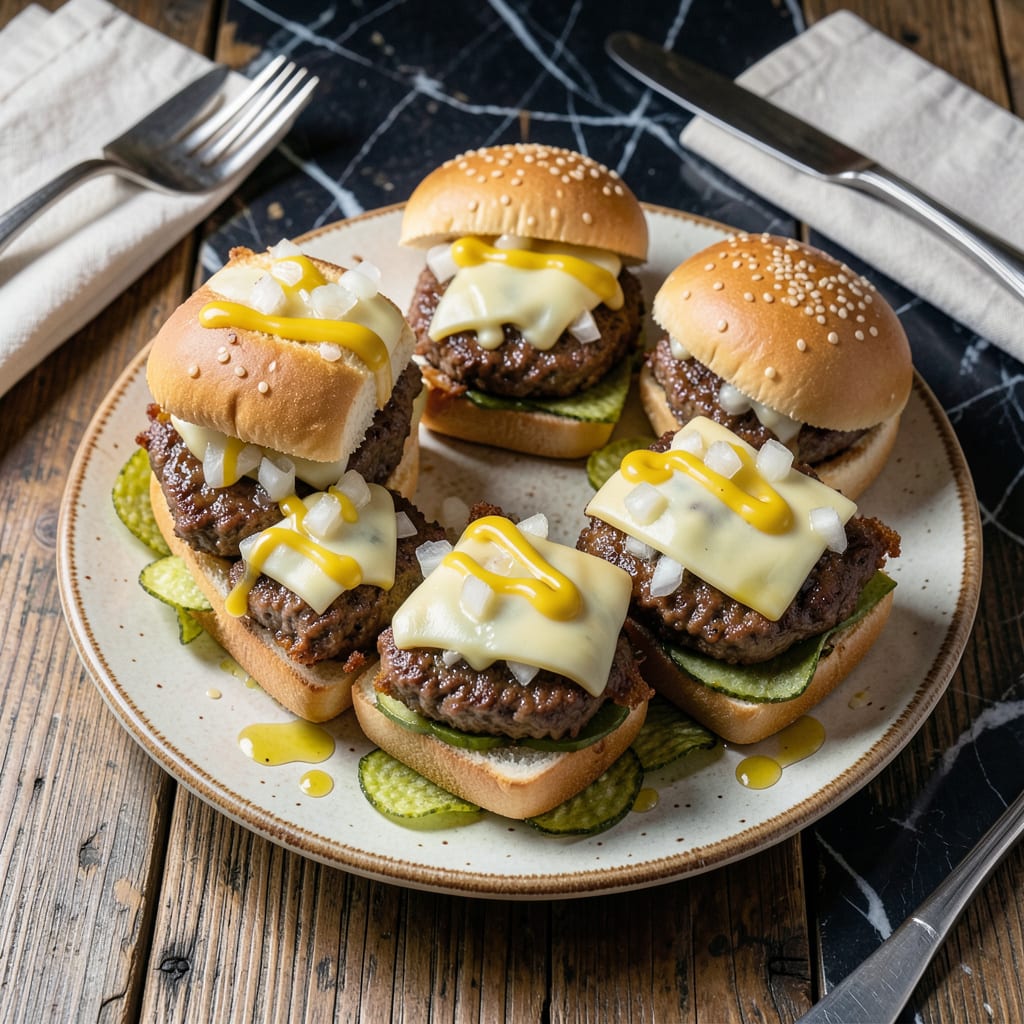 Complete White Castle Copycat Recipe: Tiny Burgers With Big Flavor overview image