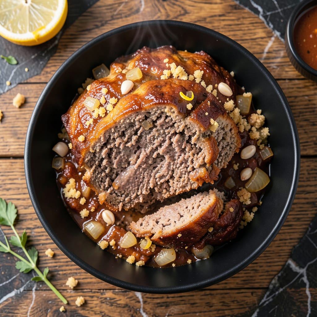 whole foods meatloaf recipe illustration with key details