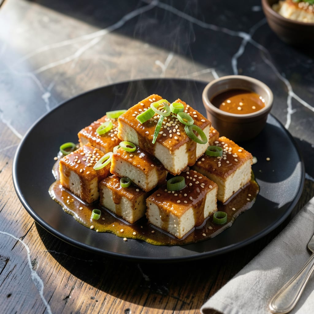 Whole Foods Sesame Tofu Recipe: Crispy Edges and Nutty Depth example with annotations