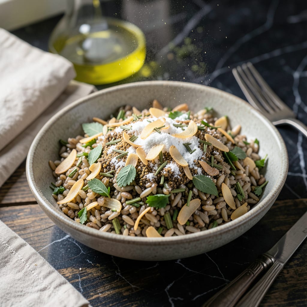 Visual representation of Wild Rice Seasoning Mix Recipe: Earthy Blend for Pilafs and More
