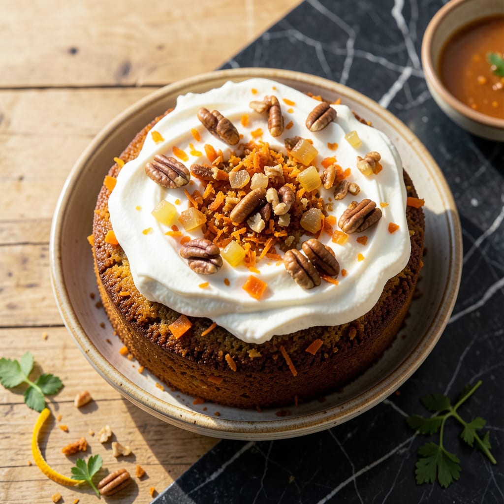 Visual representation of Wilton Carrot Cake Recipe: Moist Layers With Cream Cheese Frosting