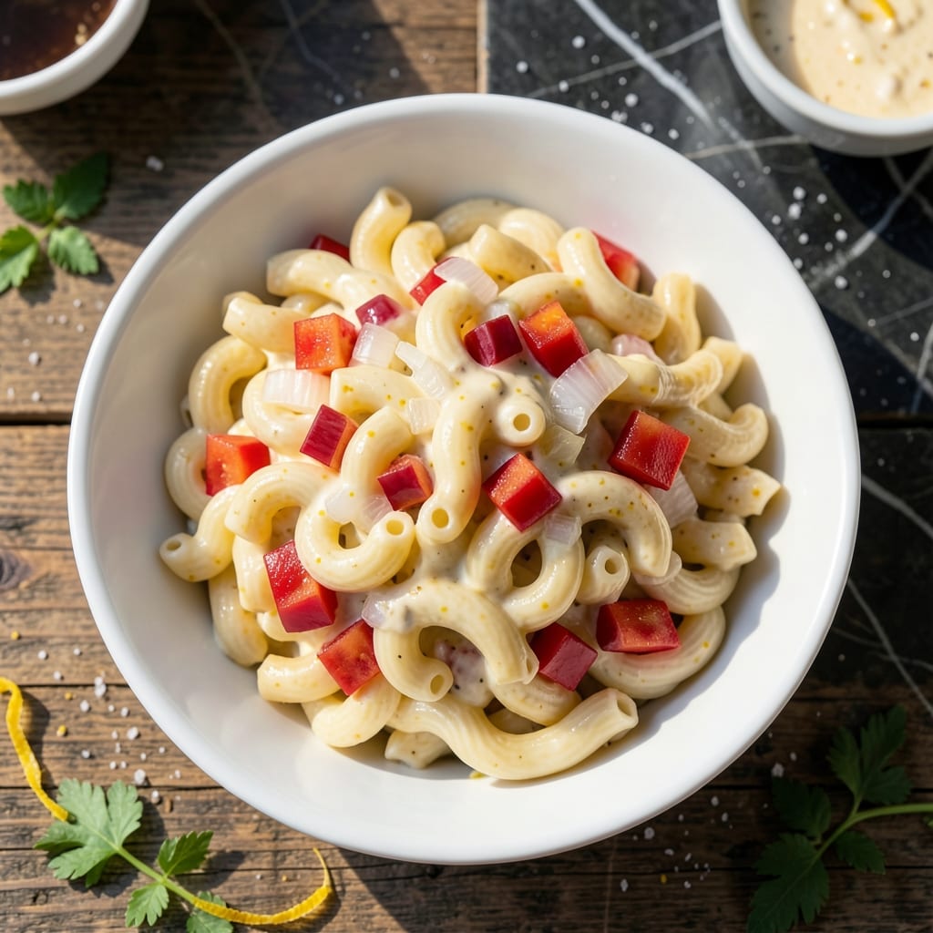 Macaroni Salad Recipe Without Celery: Creamy Tang With Garden Fresh Veggies