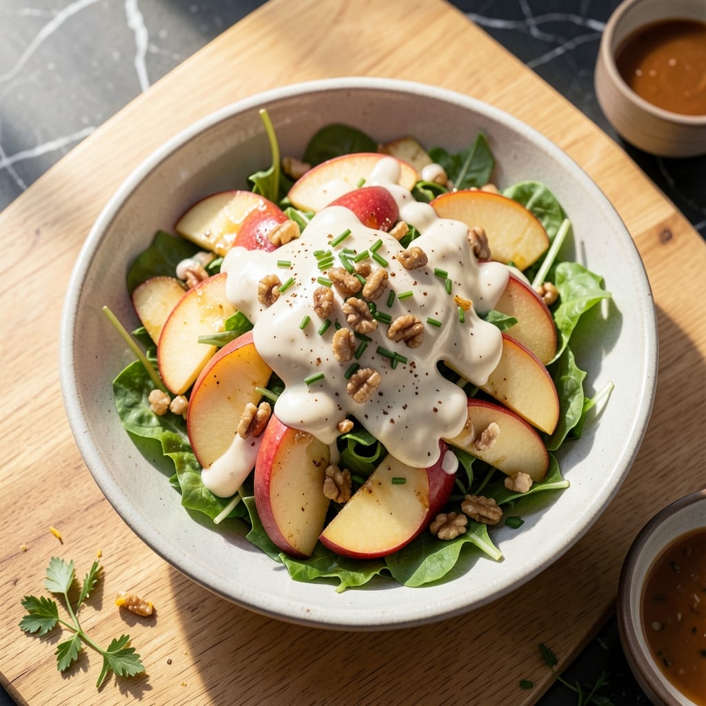 Salad Dressing Recipe for Apple Salad: Sweet-Tart Complement to Crisp Apples