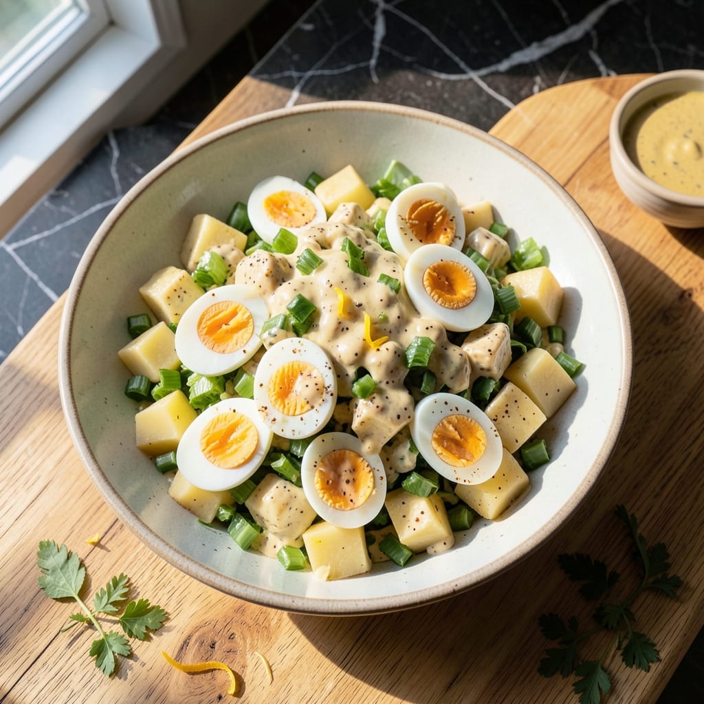 Paula Deen's Mustard Potato Salad Recipe: Southern Tang With Crunchy Bite