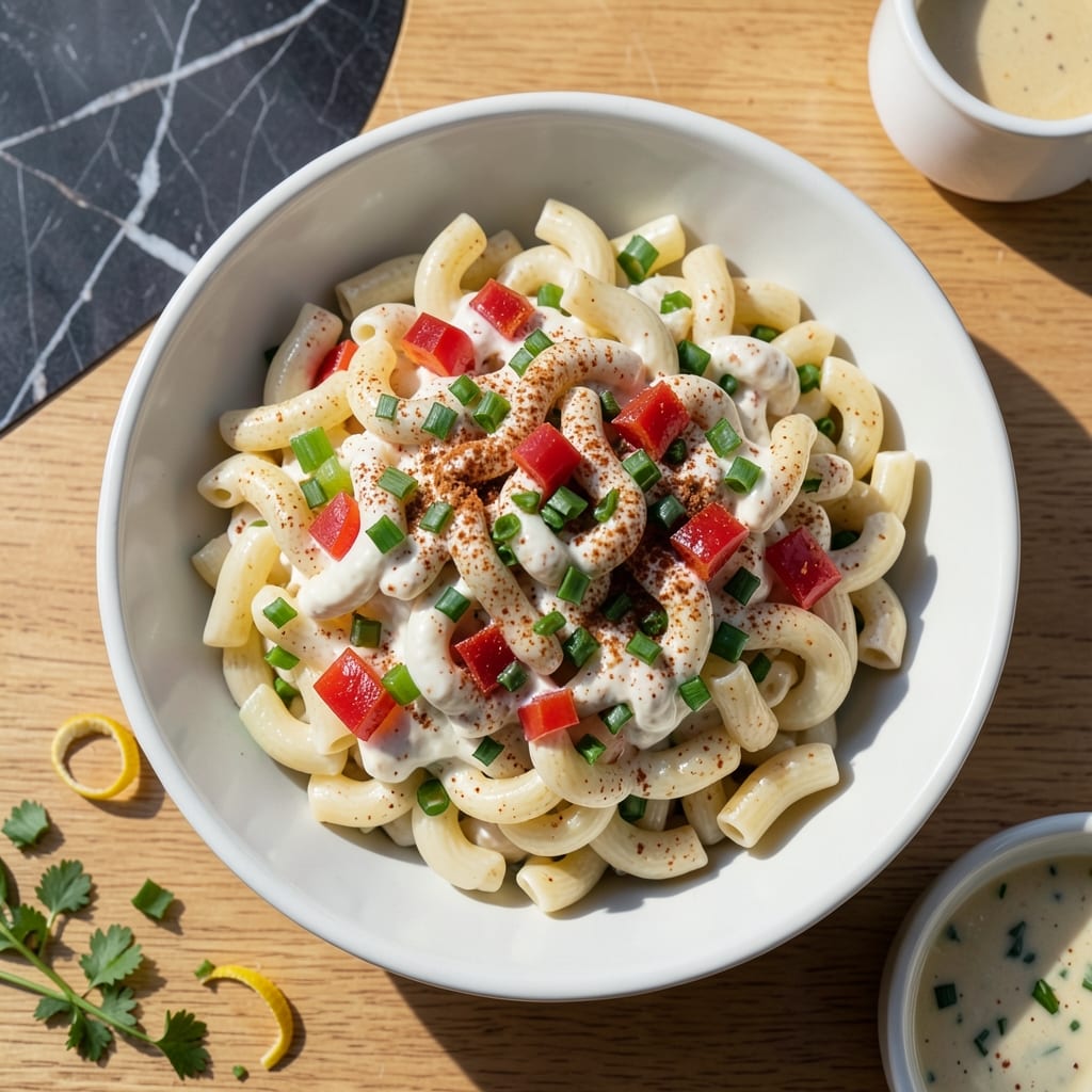 Macaroni Salad Recipe With Cream Cheese: Ultra Creamy Picnic Classic