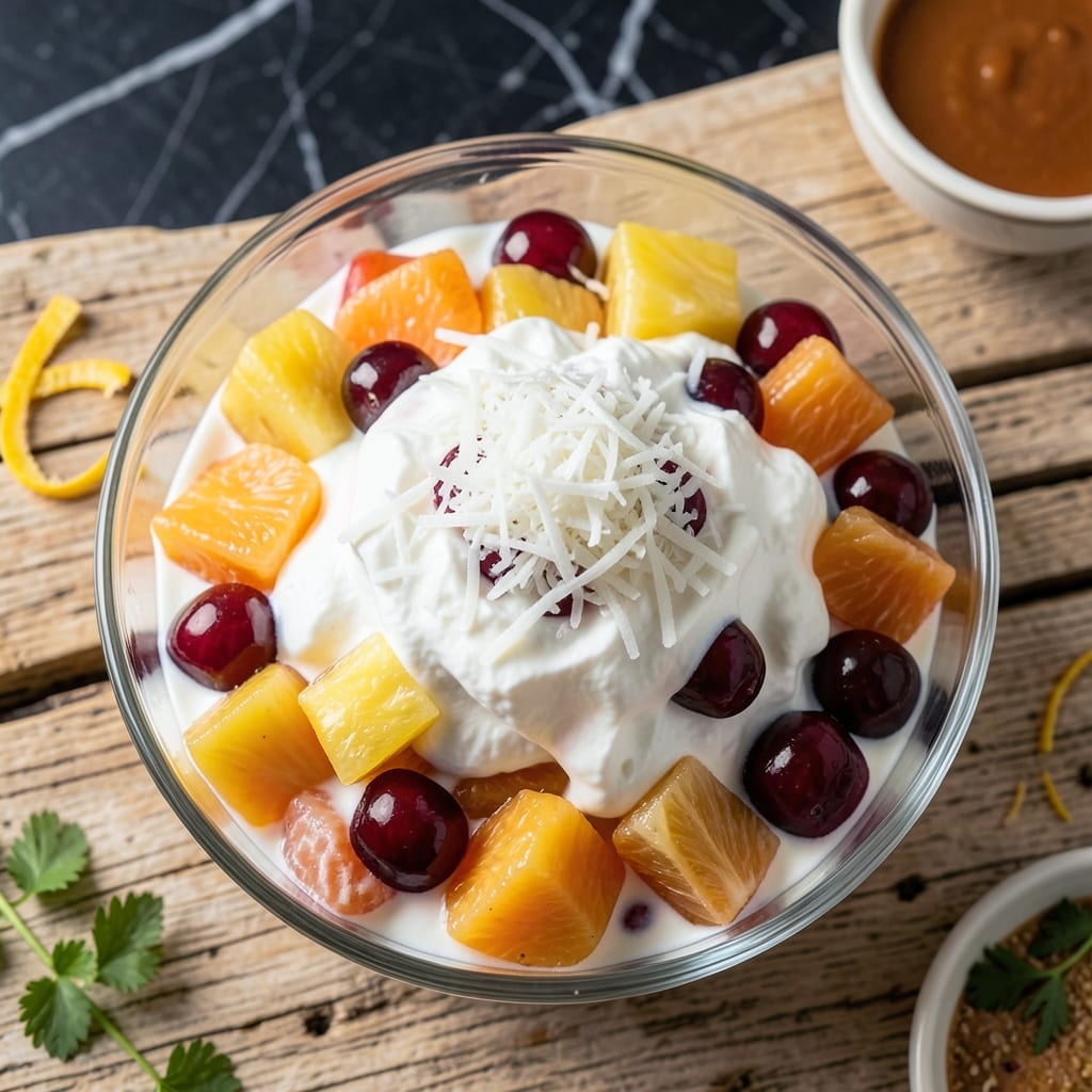 Hawaiian Fruit Salad Recipe With Cool Whip: Tropical Creaminess for Potluck Success