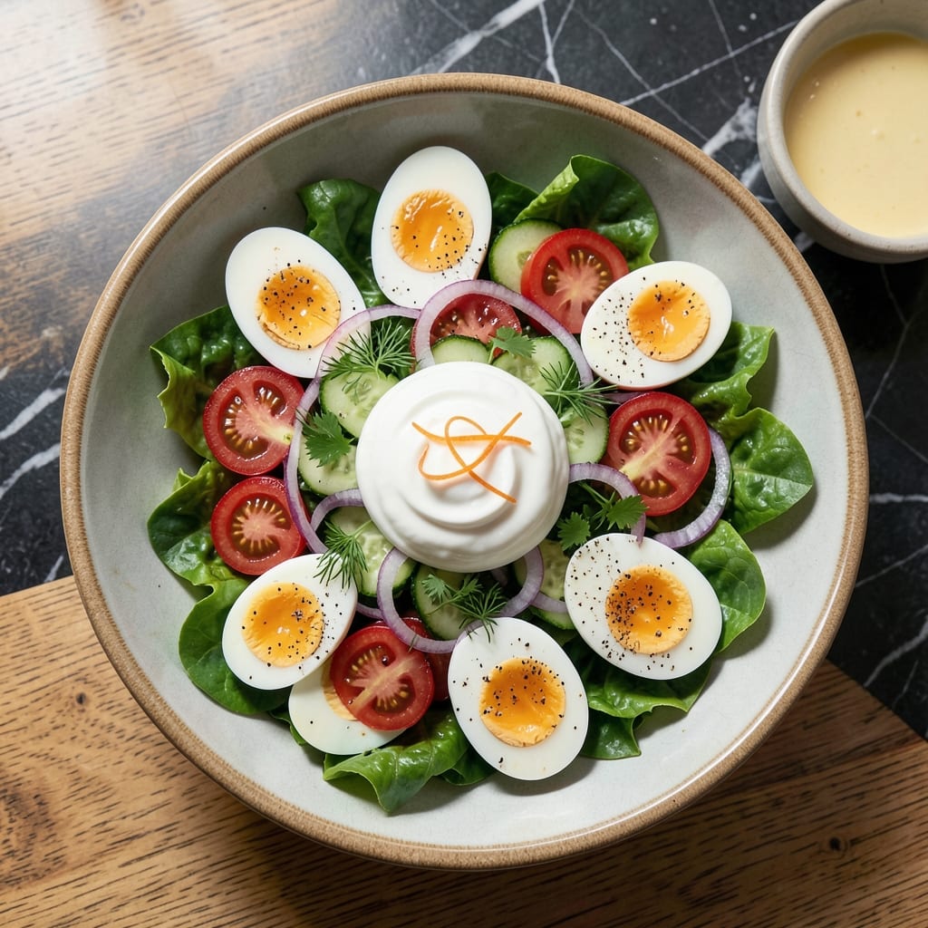 Boiled Egg Salad Recipe For Weight Loss: High-Protein Low-Calorie Lunch