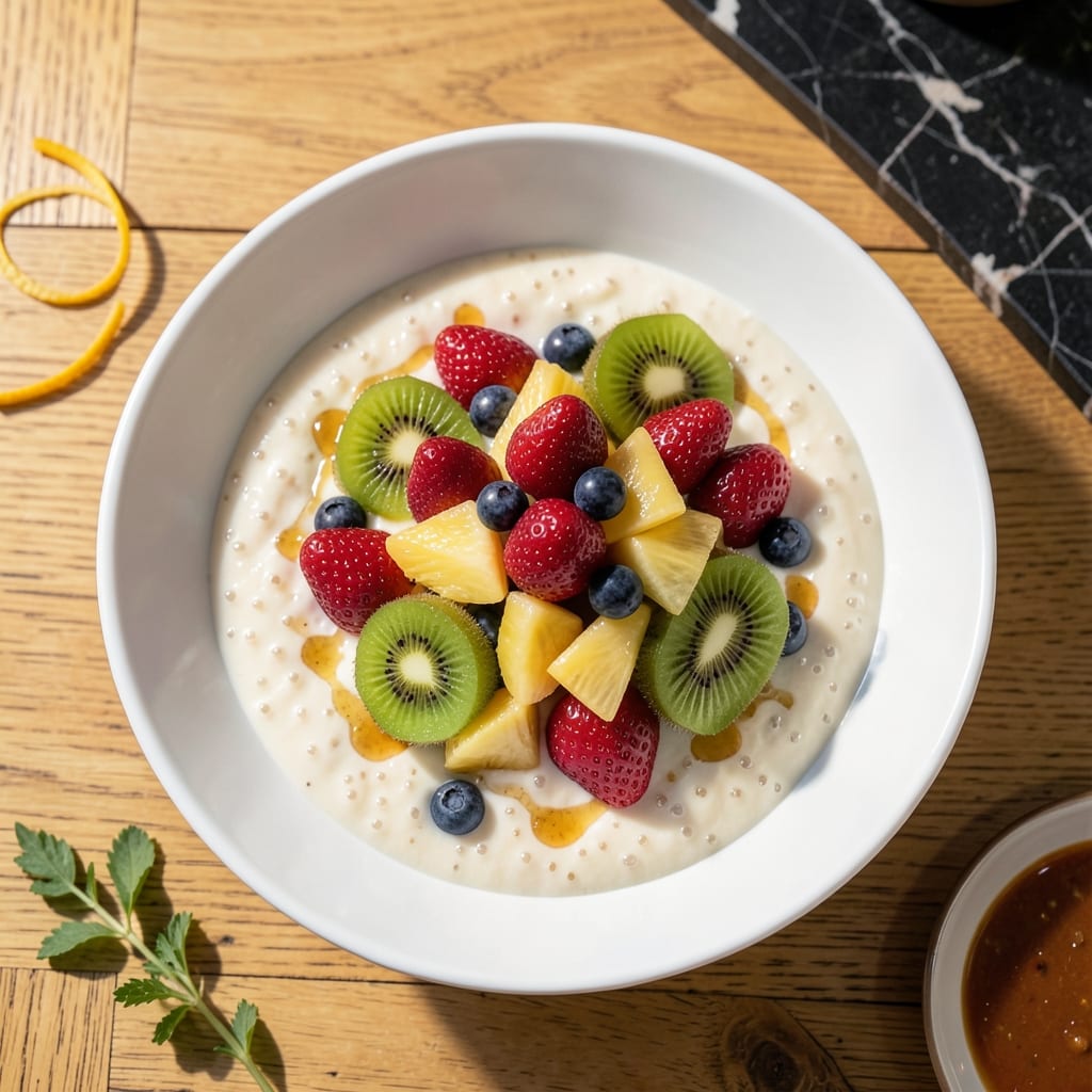 Fruit Salad Recipe With Tapioca Pudding: Tropical Creaminess Meets Juicy Bites