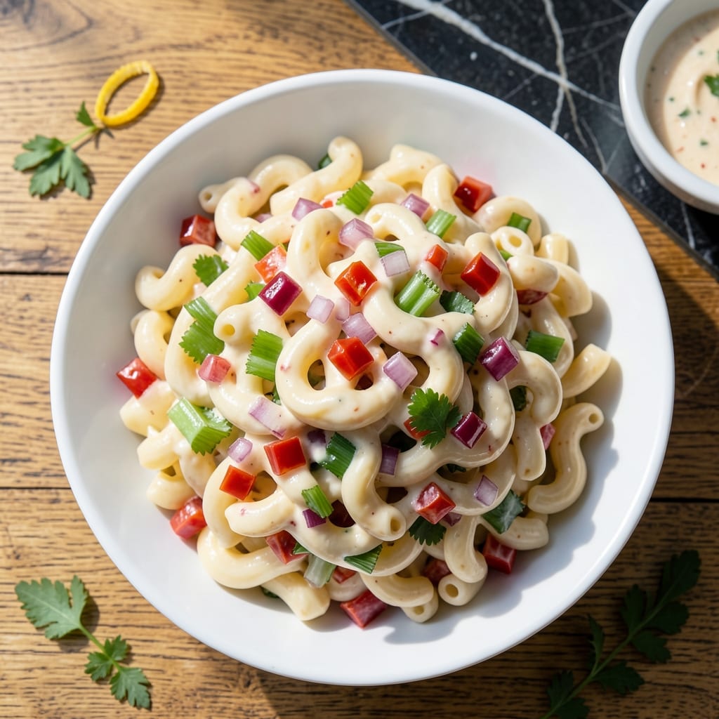 Macaroni Salad Recipe With Pimentos: Retro Creamy Crunch for Potlucks