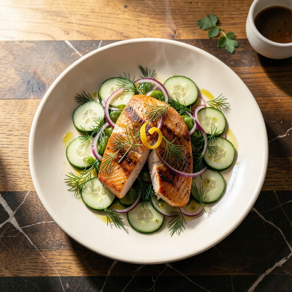 Logan Cucumber Salad Recipe Salmon: Light and Refreshing Pairing