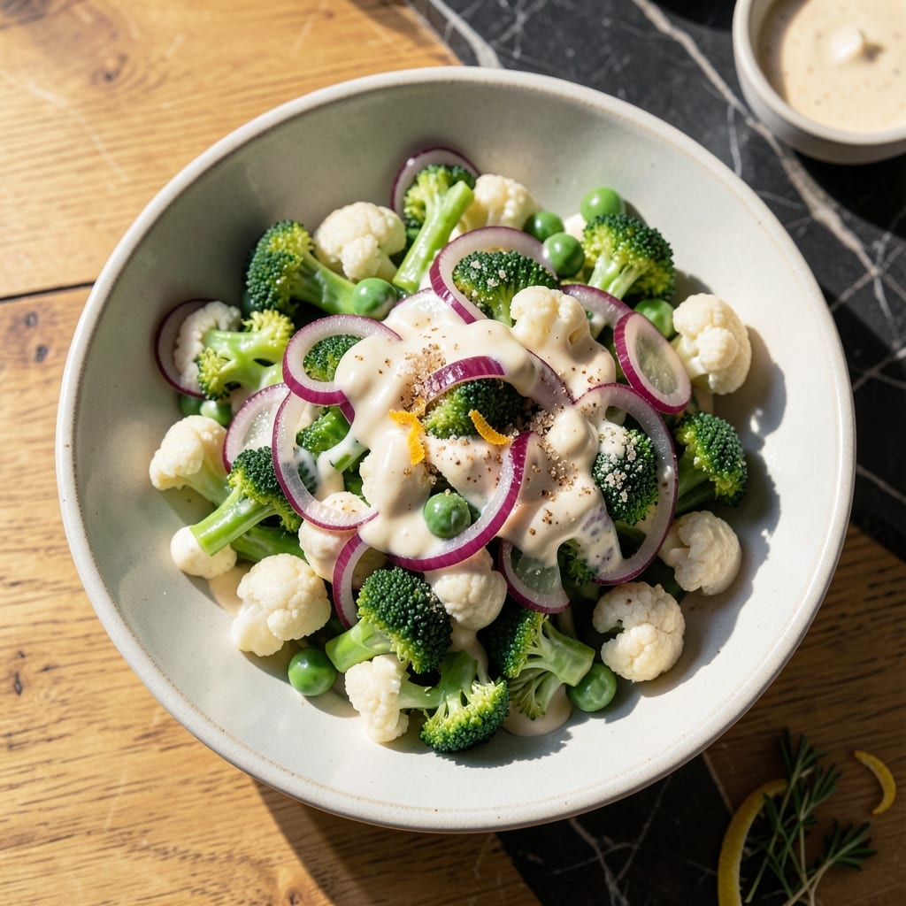 24 Hour Salad Recipe With Mayo: Overnight Chill for Perfect Creamy Crunch