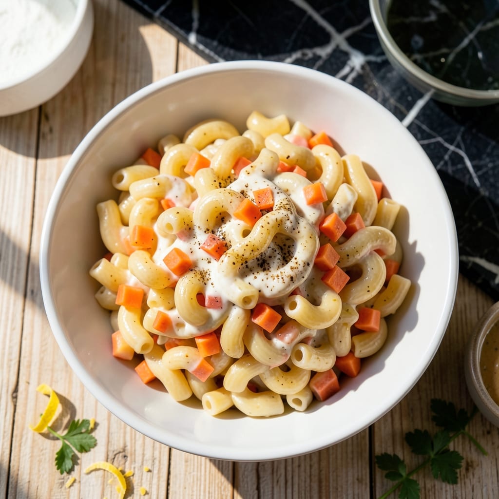 Macaroni Salad Recipe With Carrots: Bright Garden Crunch With Zesty Dressing