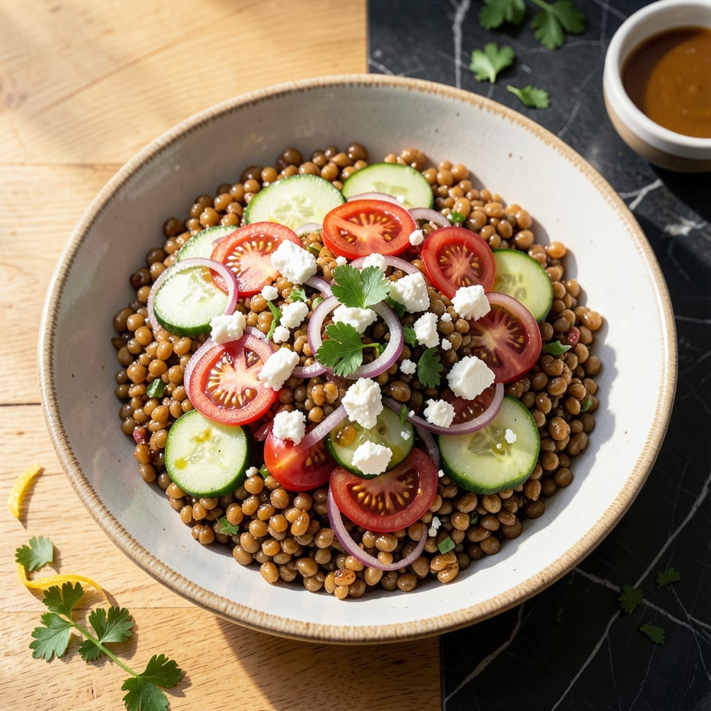 Barley Salad Recipe With Feta: Nutty Grains With Briny Bite
