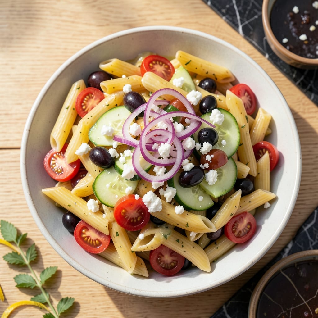 Pasta Salad Recipe: Mediterranean Freshness in Every Forkful