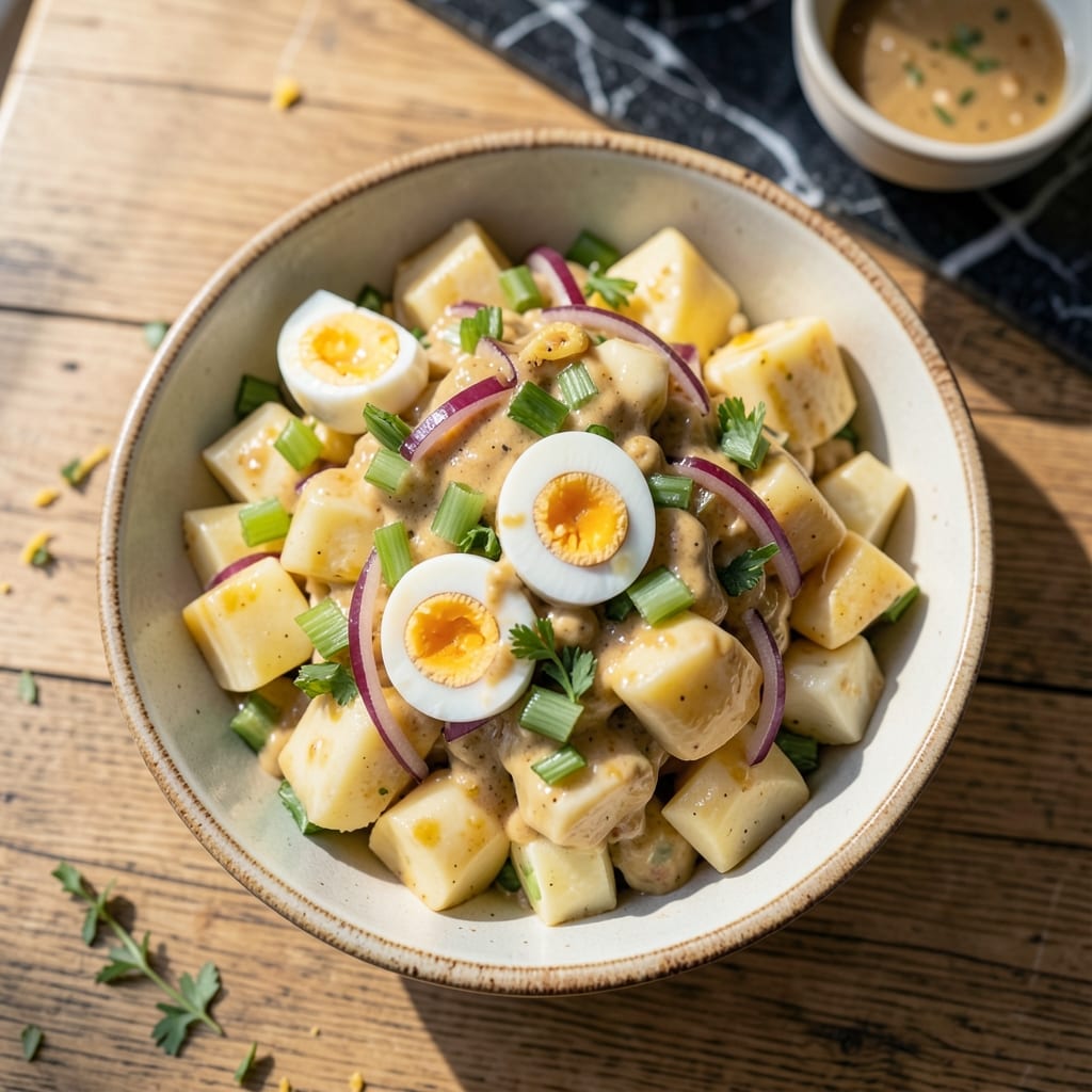 American Potato Salad Recipe Mustard: Tangy Twist on a Classic Picnic Side